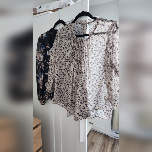 2 FOR 15$:  silky blouses - Picture 2 of 6